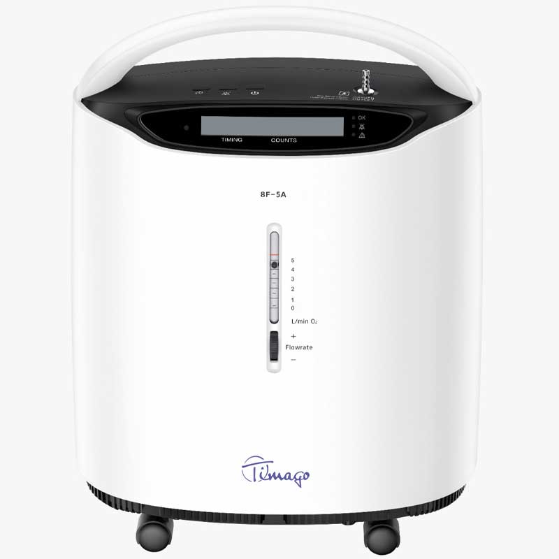 koncentrator tlenu, timago,tlenoterapia,koncentrator 8F-5A, koncentrator tlenu z czujnikiem stężenia tlenu