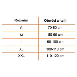 sznurówka półsztywna,sznurówka a podpaszkami,pas lędźwiowy,pas krzyżowy,pas usztywniający,lumbomax spina