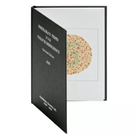 tablice ishihary, test, okulistyczny, 14 tablic, do badania postrzegania kolorów